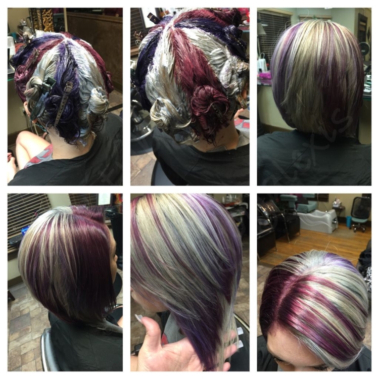 Technique de coloration des cheveux