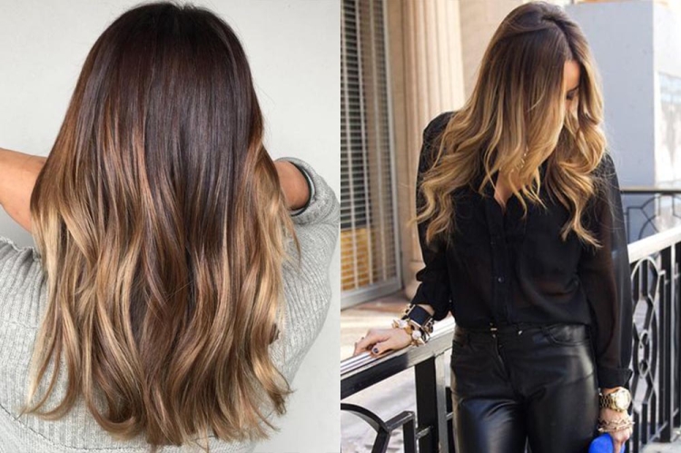 Couleur de cheveux noix d'or