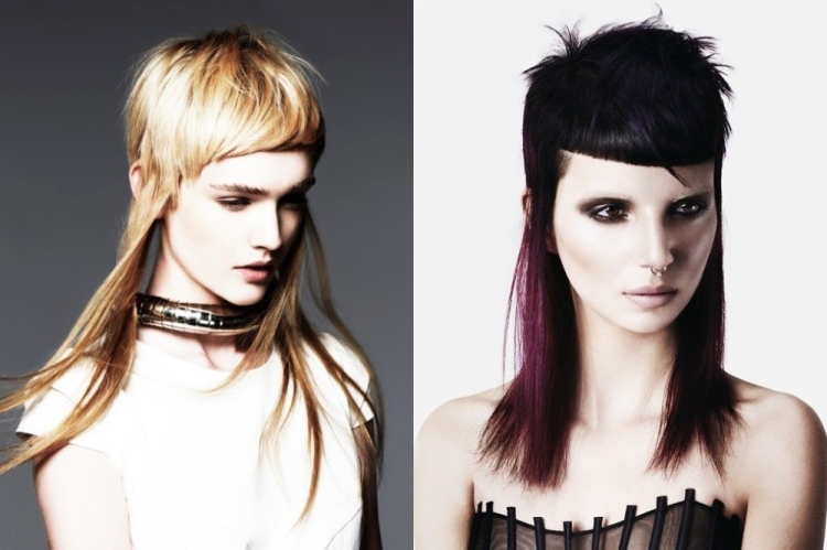 Coupes de cheveux créatives pour cheveux longs