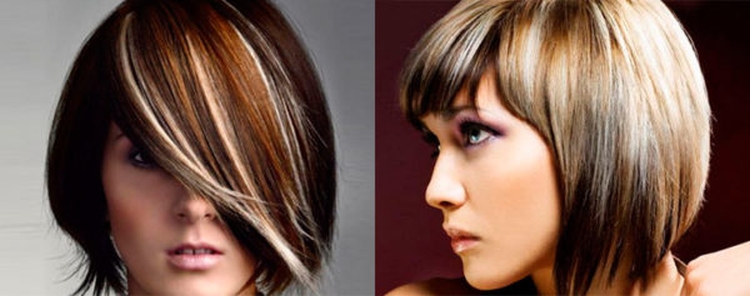 Mise en valeur des cheveux en deux couleurs