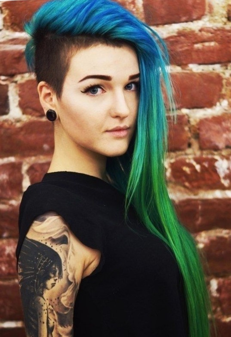 Coupes de cheveux créatives pour cheveux longs