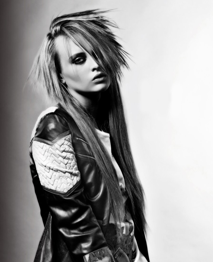 Coupes de cheveux créatives pour cheveux longs