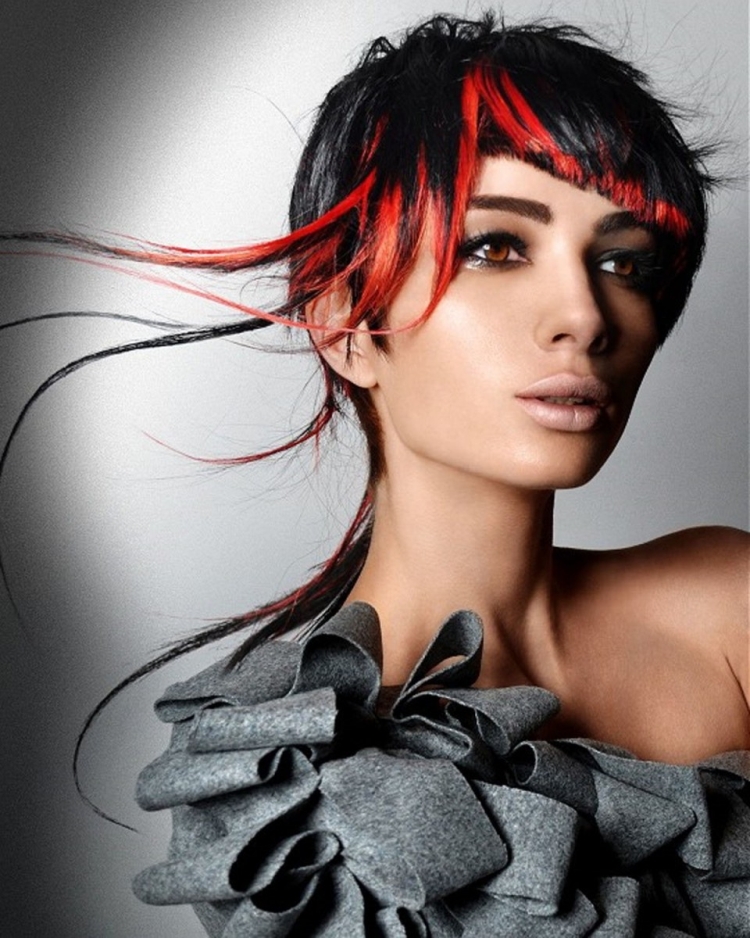 Coupes de cheveux créatives pour cheveux longs