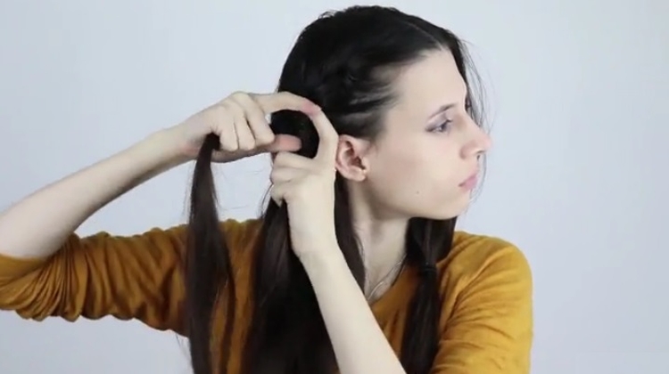 Tresses françaises pour filles avec photos étape par étape