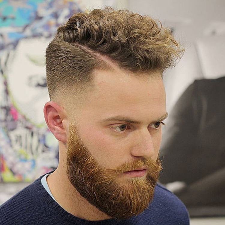 Coupes de cheveux pour hommes pour cheveux bouclés