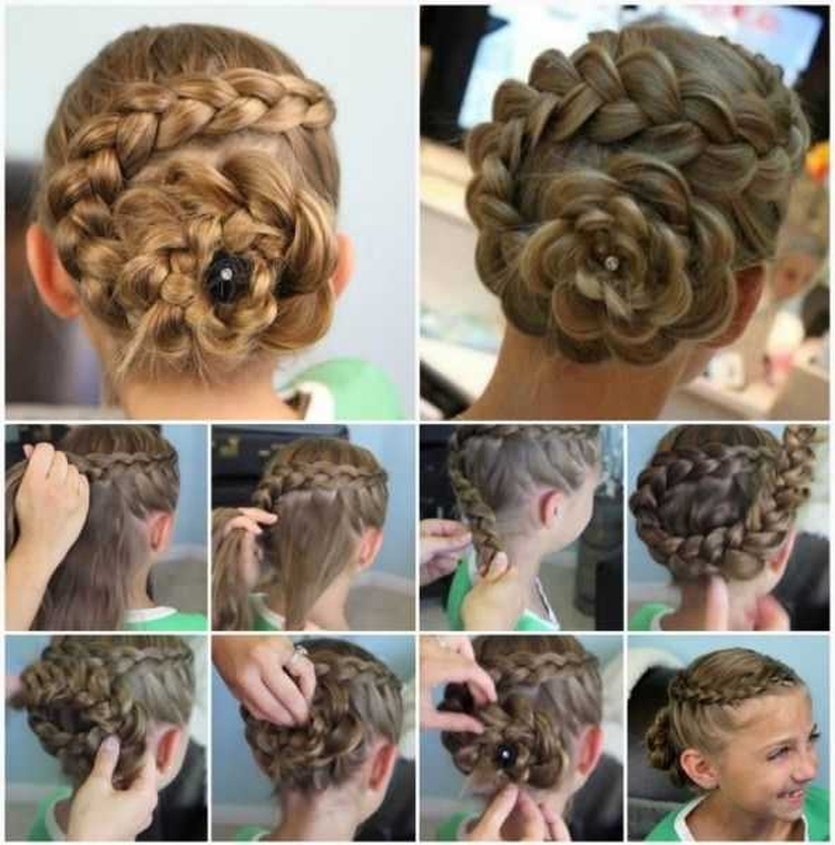 Tresses françaises pour filles avec photos étape par étape