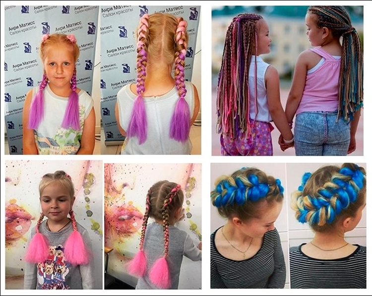 Tresses françaises pour filles avec photos étape par étape