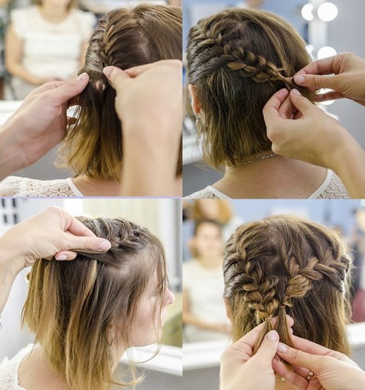 Tresses françaises pour filles avec photos étape par étape