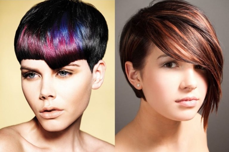 Coloration pour photo cheveux noirs courts