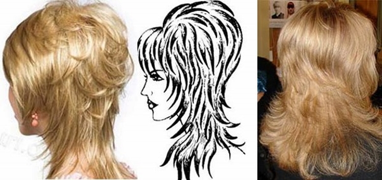 Coupe de cheveux pour cheveux longs sans frange