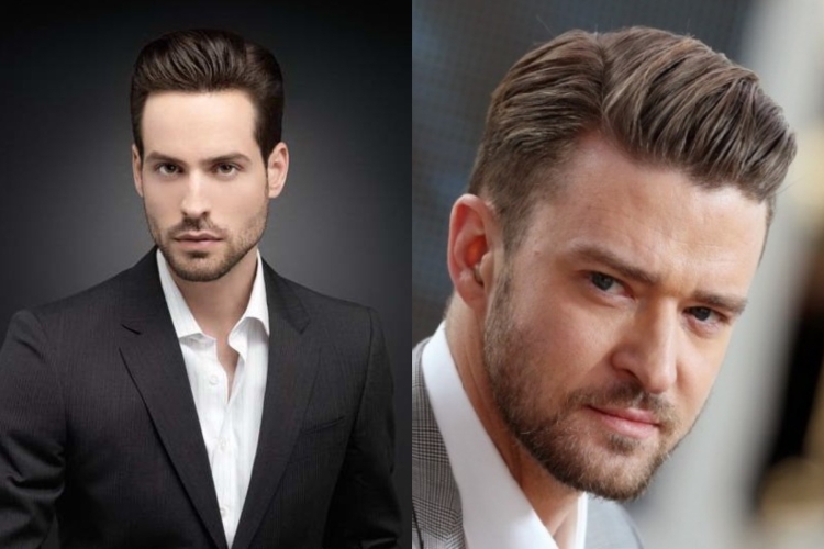 Coiffures pour hommes aux cheveux courts