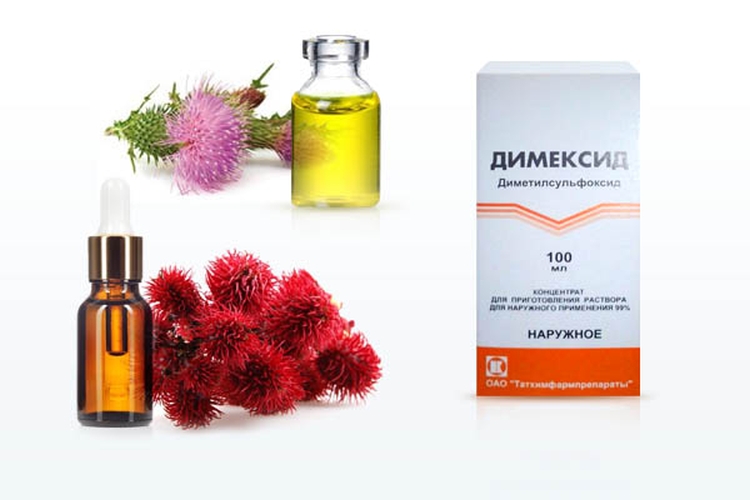 Masque capillaire au Dimexide pour la croissance