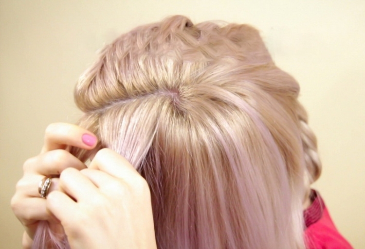 Comment tresser deux tresses latérales de vous-même