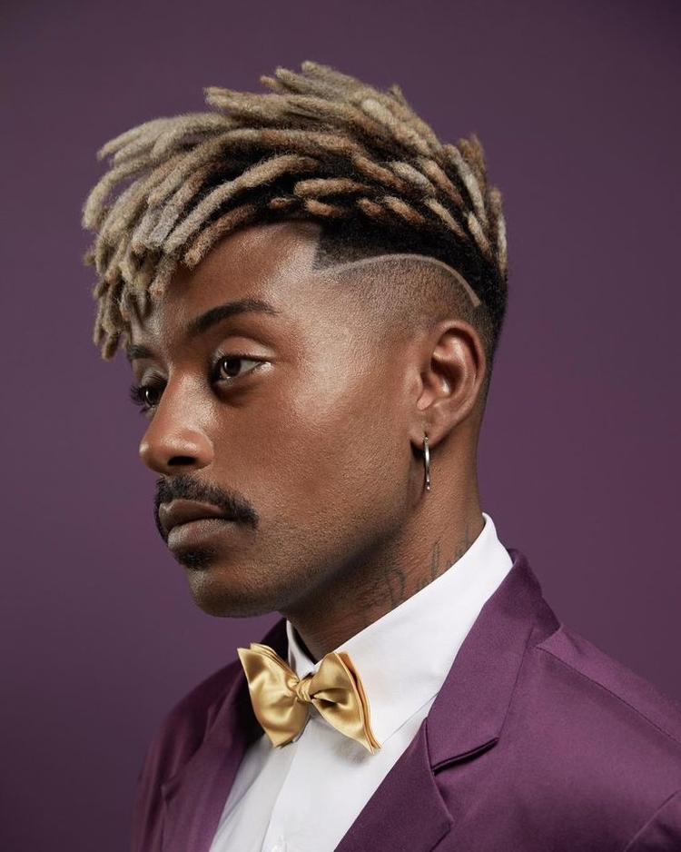 Short dreadlocks homme
