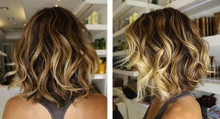 Mèches colorées pour cheveux courts