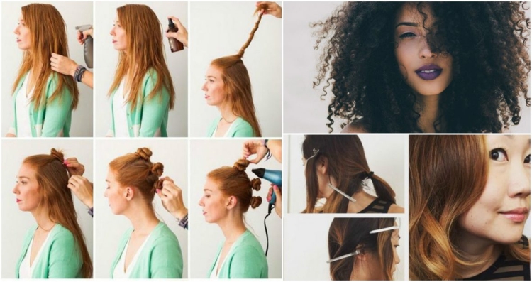 Comment faire des boucles sans bigoudis et fers à friser la nuit