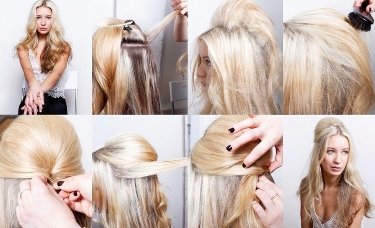 Coiffures légères aux cheveux dénoués