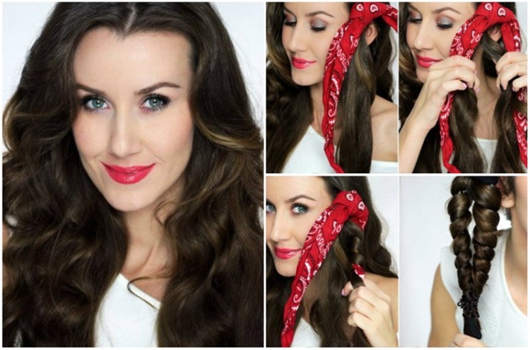 Comment faire des boucles sans bigoudis et fers à friser la nuit