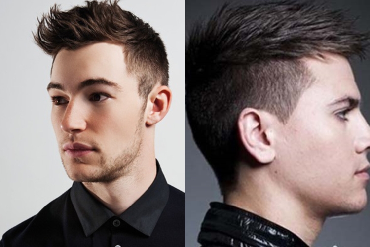 Coiffures pour hommes aux cheveux courts
