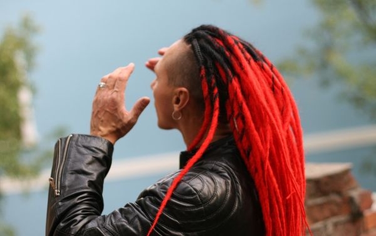 Short dreadlocks homme