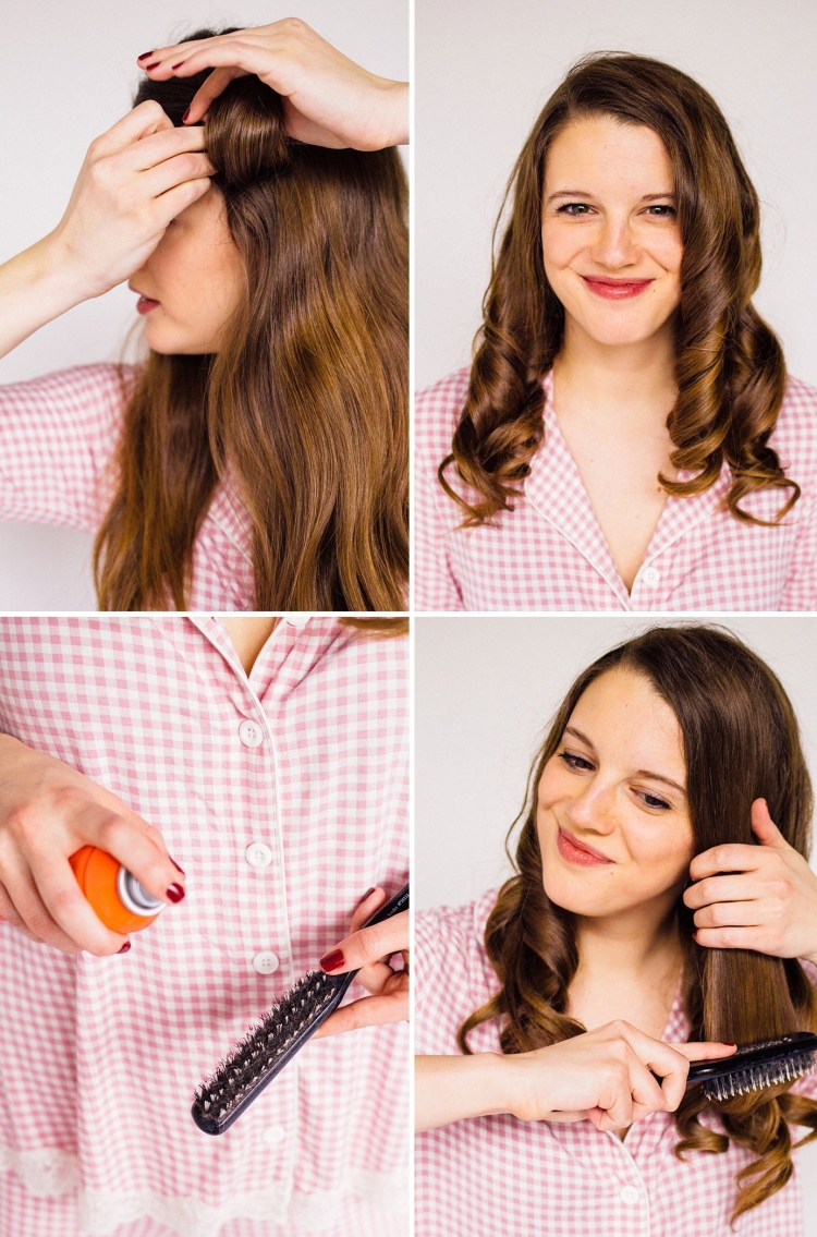 Comment faire des boucles sans bigoudis et fers à friser la nuit