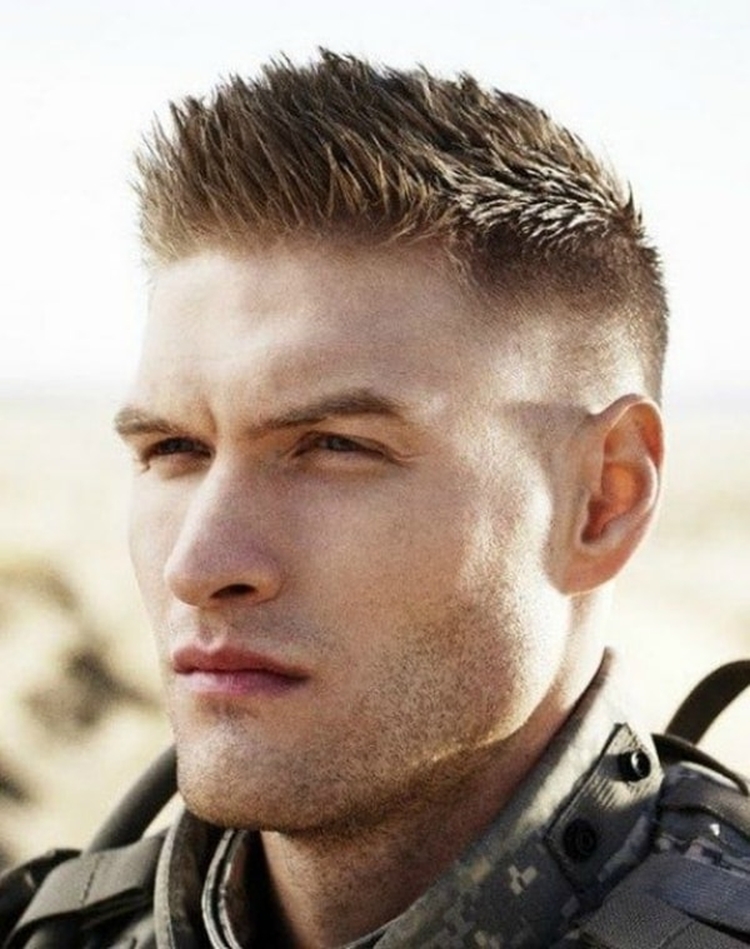 Coiffure sportive homme