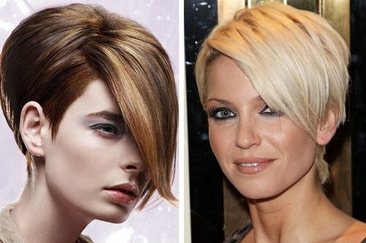 Coupe de cheveux pour cheveux mi-longs avec frange