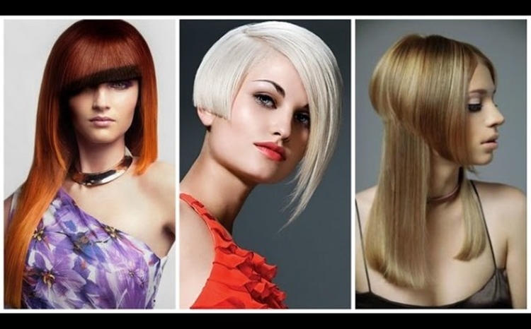Coupe de cheveux pour cheveux longs sans frange