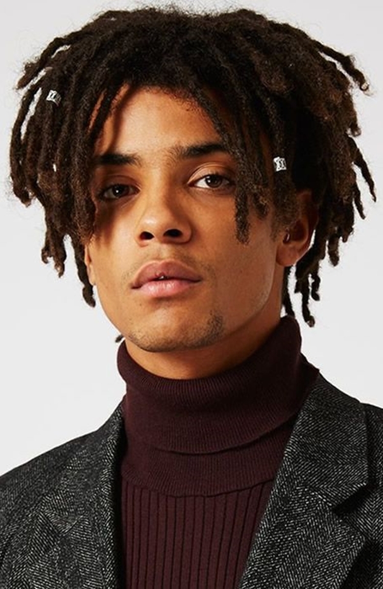 Short dreadlocks homme