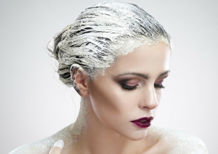 Argile blanche pour les cheveux