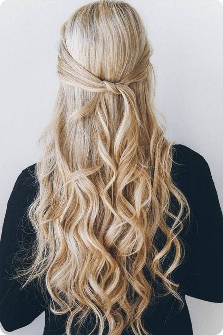 Coiffures légères aux cheveux dénoués