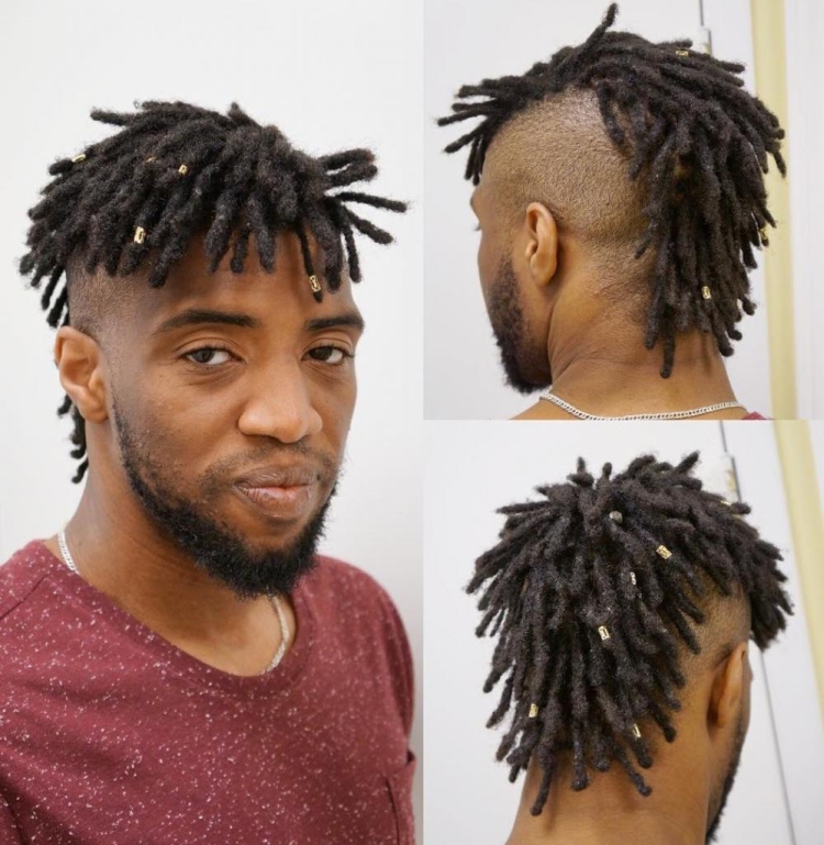 Short dreadlocks homme