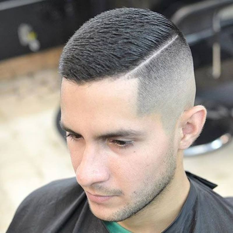 Coiffure sportive homme