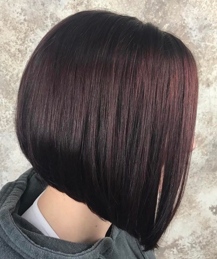 Photo couleur de cheveux acajou