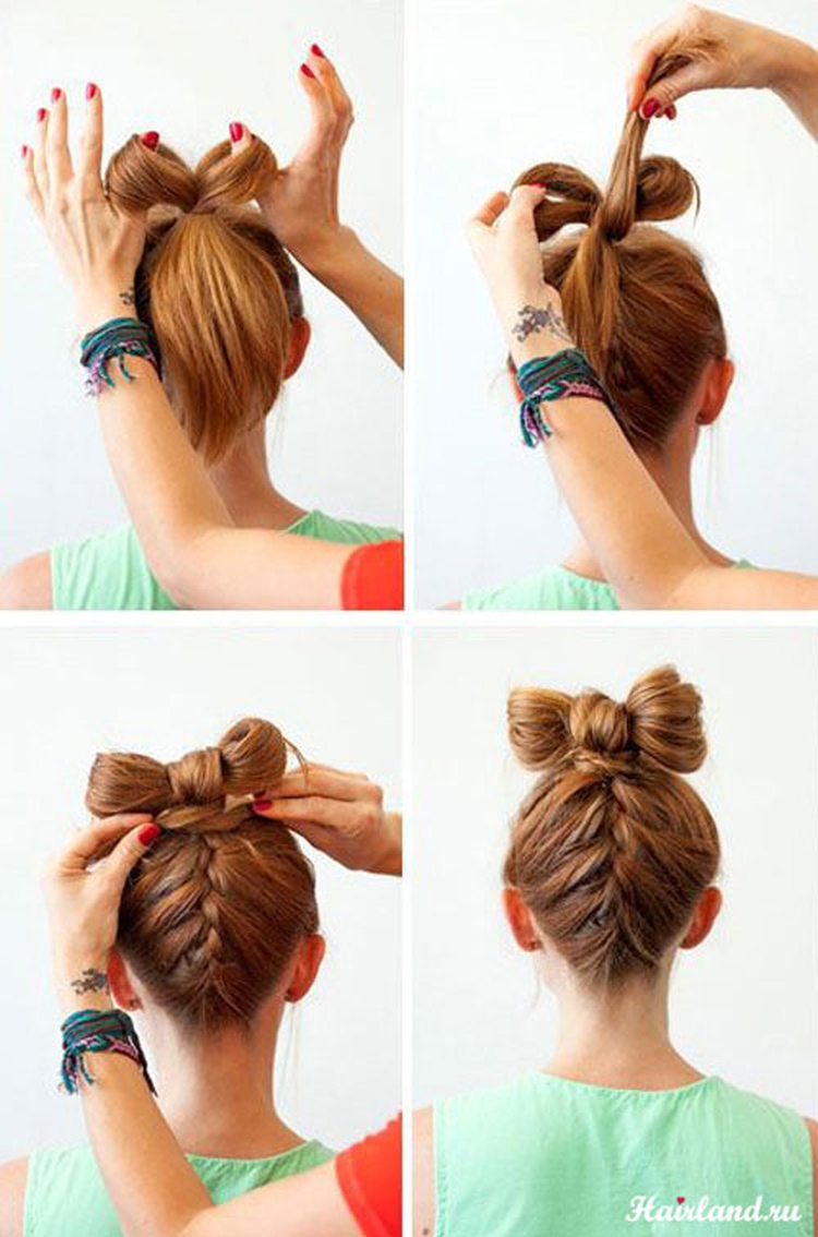 Comment faire un nœud avec des cheveux
