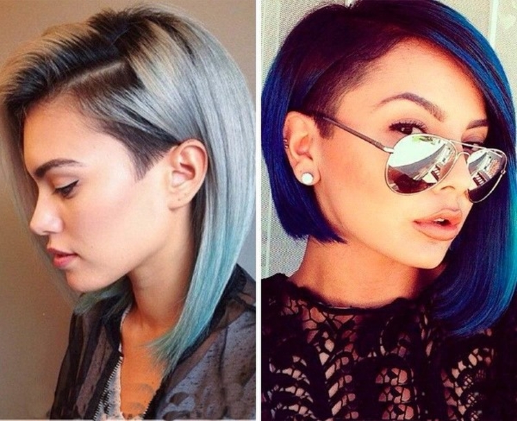 Coupe de cheveux pour cheveux longs avec une frange