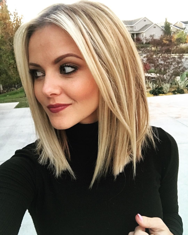 Coupe de cheveux pour cheveux longs sans frange