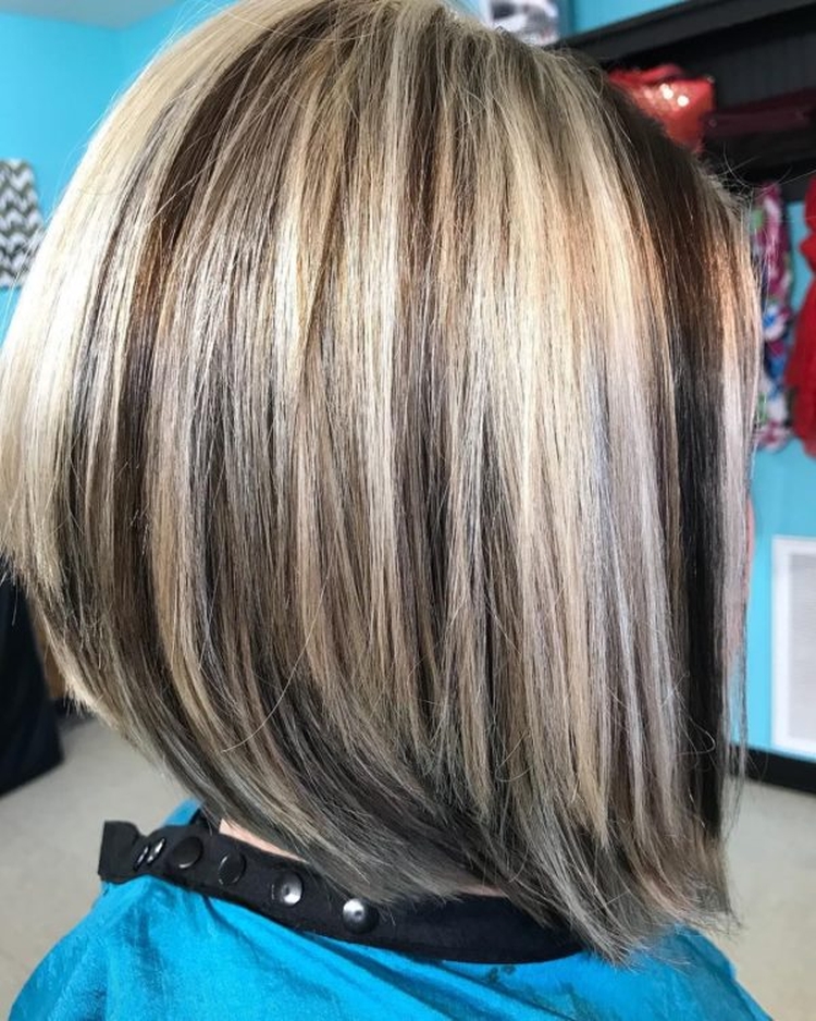 Mèches colorées pour cheveux courts