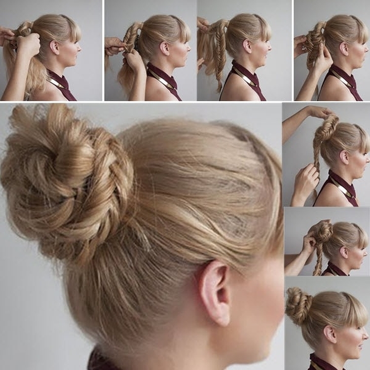 Comment faire une mèche de cheveux avec un élastique