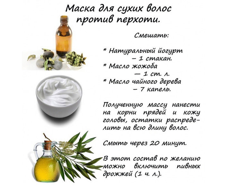Masques antipelliculaires faits maison pour les cheveux