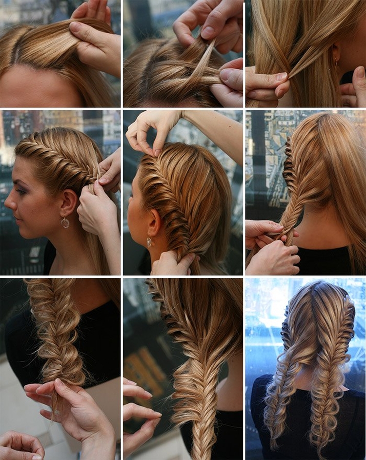 Comment tresser deux tresses latérales de vous-même