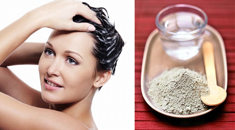 Argile blanche pour les cheveux