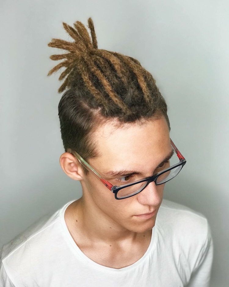Short dreadlocks homme