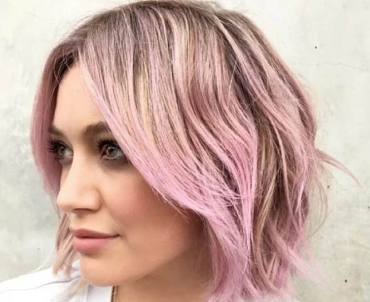 Mèches colorées pour cheveux courts