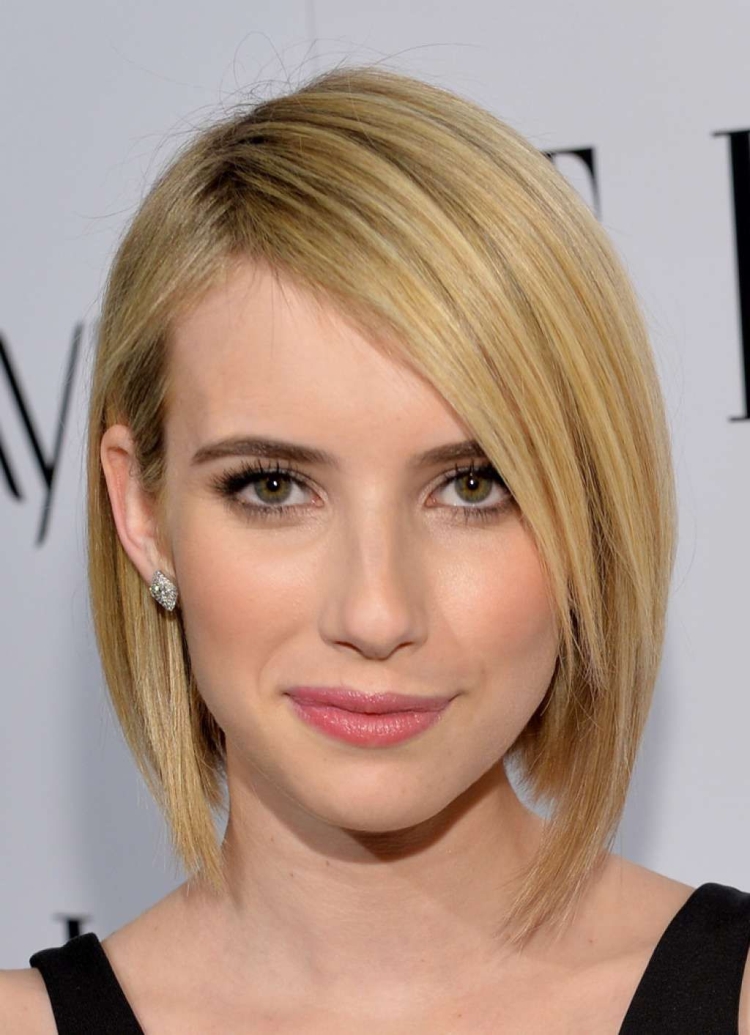 Coupe de cheveux pour cheveux courts sans frange