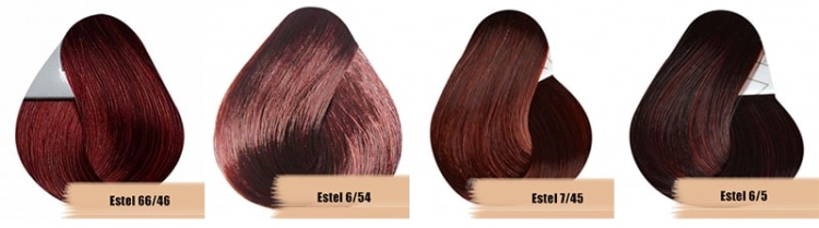 couleur de cheveux bordeaux