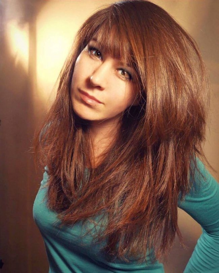 Coupes de cheveux asymétriques pour cheveux longs