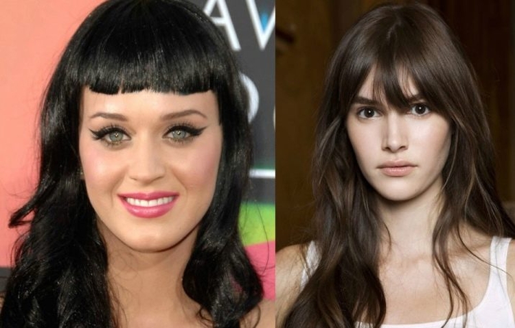 Coupes de cheveux asymétriques pour cheveux longs