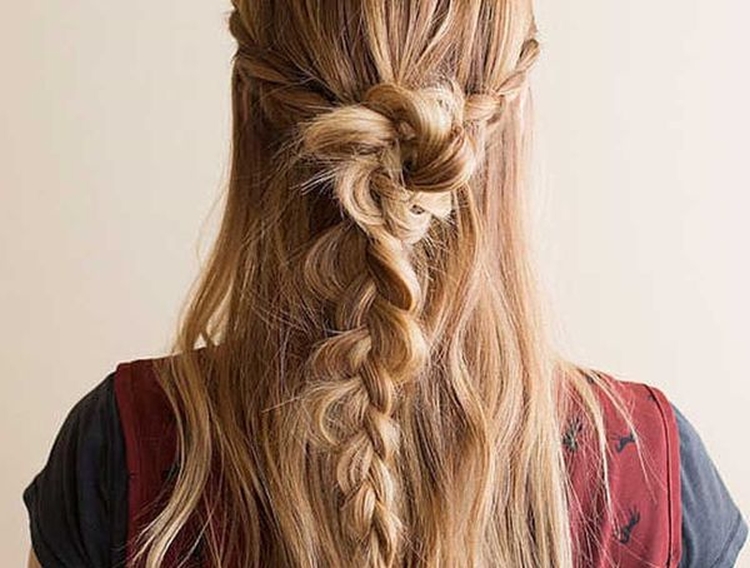 Comment tresser deux tresses latérales de vous-même