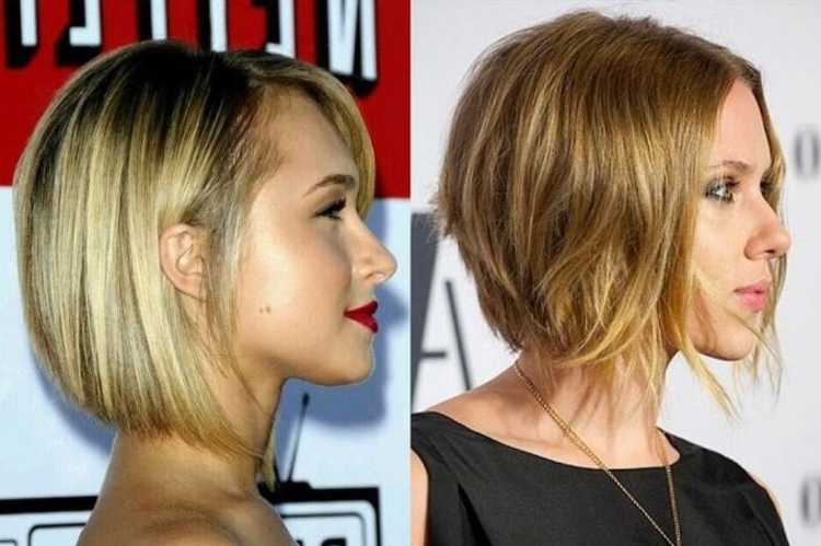 Coupe de cheveux pour cheveux mi-longs sans frange